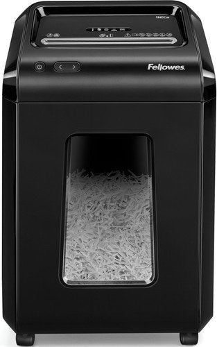 Fellowes 92CS Destructora de documentos, Corte en partículas, Negra